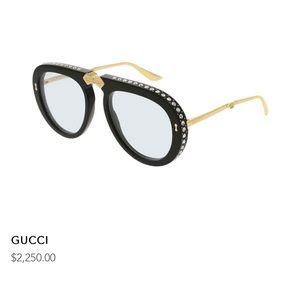 Gucci foldable stone glasses